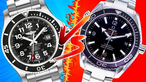 omega planet ocean vs breitling